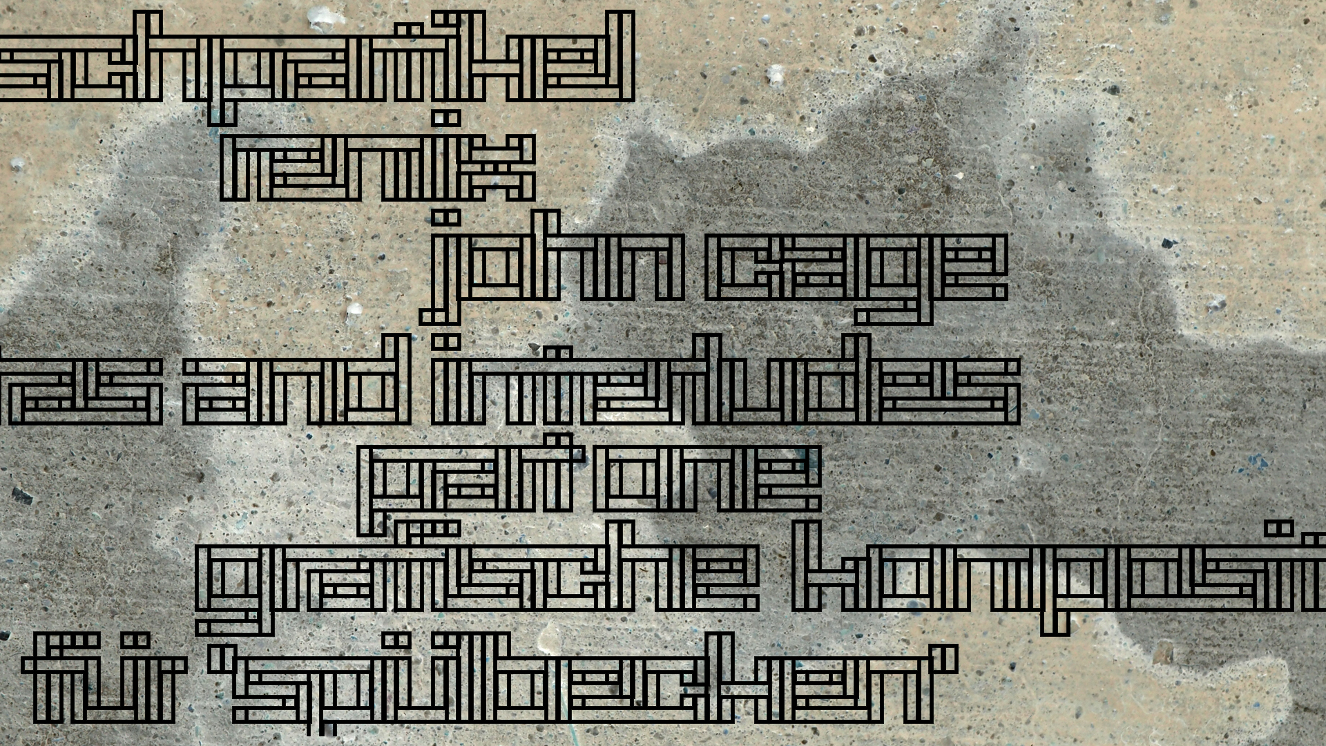 2021-01-30 Wasser in der Sple II, On-Off (Remix John Cage 'Sonatas & Interludes') (Komposition, Remix, Recording, Foto)
